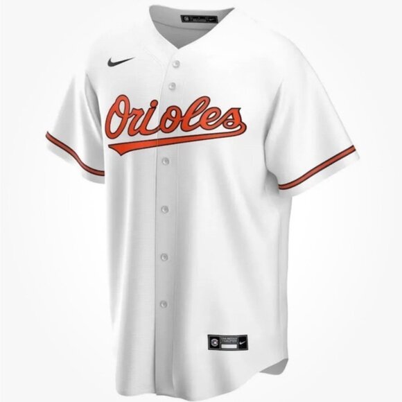 Nike Authentic Baltimore Orioles MLB Baseball White Jersey Men’s Size: M - Picture 1 of 6